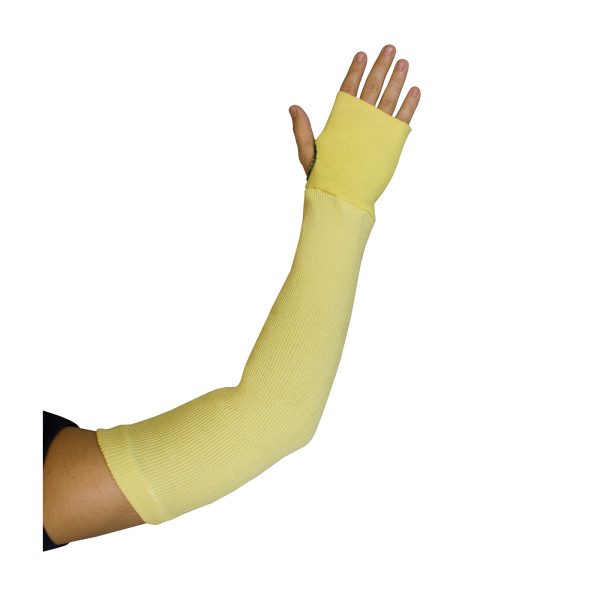AR/FR Single-Ply ACP / DuPont™ Kevlar® Blended Sleeve with Thumb Hole - Image 2