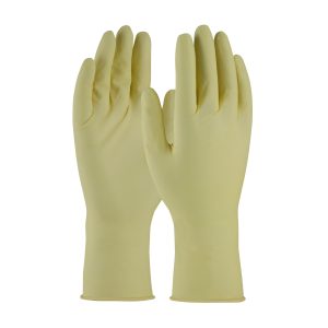 Single Use Class 100 Cleanroom Latex Glove with Fully Textured Grip - 12"