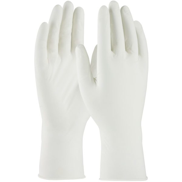 Single Use Class 100 Cleanroom Nitrile Glove with Finger Textured Grip - 12"