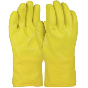 Cold Handling Polyurethane Glove with Thermal Cotton Lining - 11"