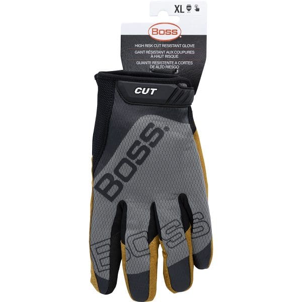 Premium Pigskin Leather Palm with Mesh Fabric Back and Para-Aramid Cut Lining - Image 2
