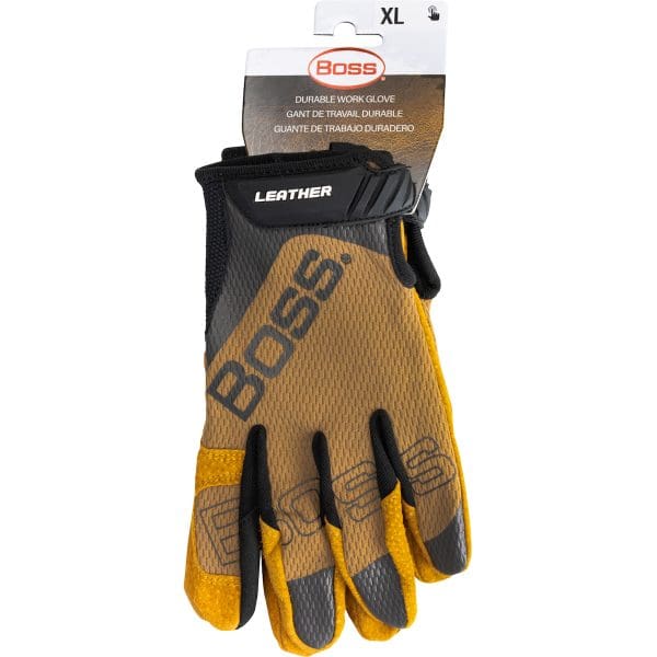 Premium Pigskin Leather Palm with Mesh Fabric Back - Image 2