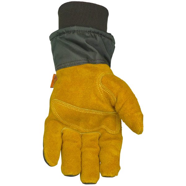 Premium Cowhide Leather Palm Glove with Wind Resistant Fabric Back - Heatrac® Insulation - Image 4