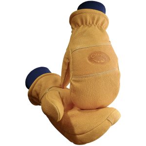 Premium Cowhide Leather Chopper Mitten with Heavy Heatrac® Insulation - Kontour Keystone Thumb
