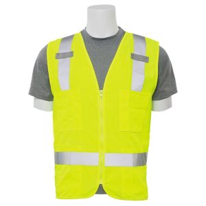 S414 CL 2 SURVEYORS VEST JAUNE CITRON HV