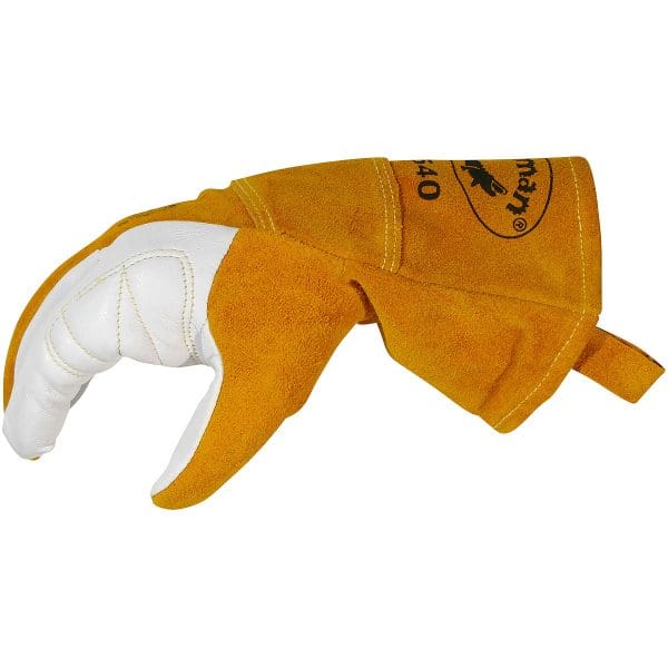Premium Goat Grain TIG/Multi-Task Welder's Glove with Split Cowhide Back - 4" Kontour Wrist™ Cuff - Image 7