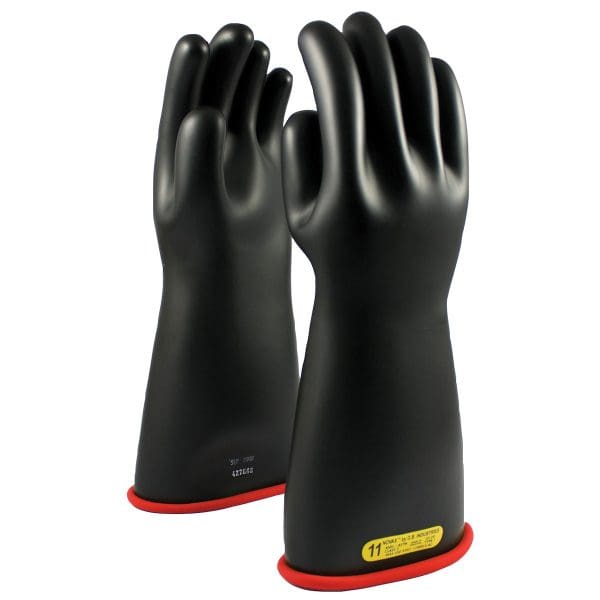 Class 2 Rubber Insulating Glove with Straight Cuff - 16"