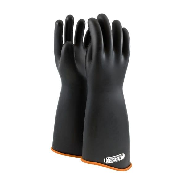 Class 1 Rubber Insulating Glove with Contour Cuff - 18"