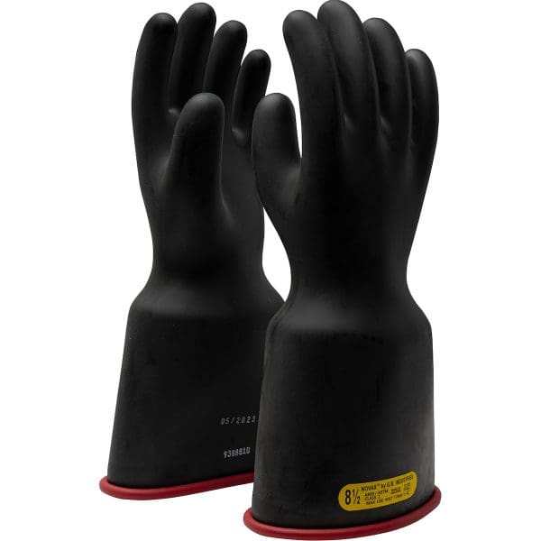 Class 2 Rubber Insulating Glove with Bell Cuff - 14"