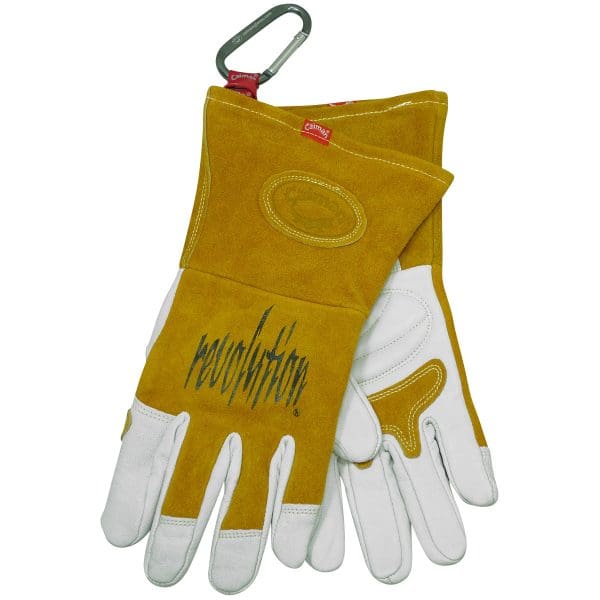 Premium Goat Grain TIG/MIG Welder's Gloves with Split Cowhide Back - FR Insulated Back - Image 6