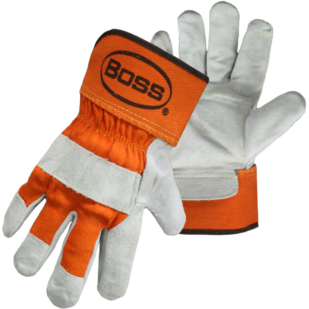 Leather Palm Glovess
