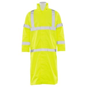 S163 CL 3 LONG RAIN COAT JAUNE CITRON HV