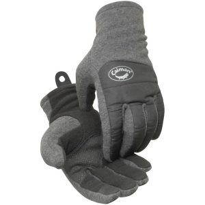 Polyester Fleece Glove with Micro-Dot Patch Grip and Thermal Lining - Touchscreen Compatible