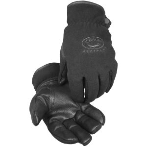 Goat Grain Leather Palm Glove with Fleece Back and Heatrac® Insulation