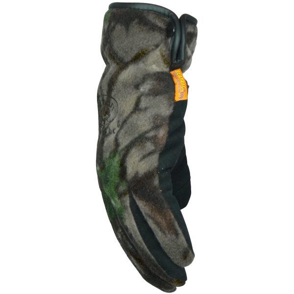 Synthetic Leather Palm Glove with Camouflage Fleece Back and Heatrac® Insulation - Image 5