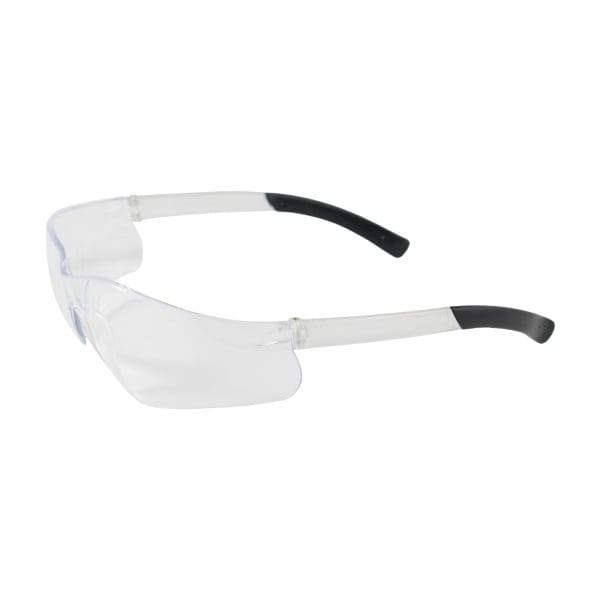 Rimless Safety Glasses with Clear Temple, Clear Lens and Anti-Scratch / Anti-Fog Coating
