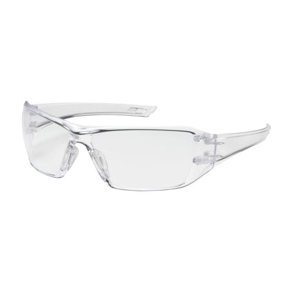 Rimless Safety Glasses with Clear Temple, Clear Lens and Anti-Reflective / Anti-Scratch Coating