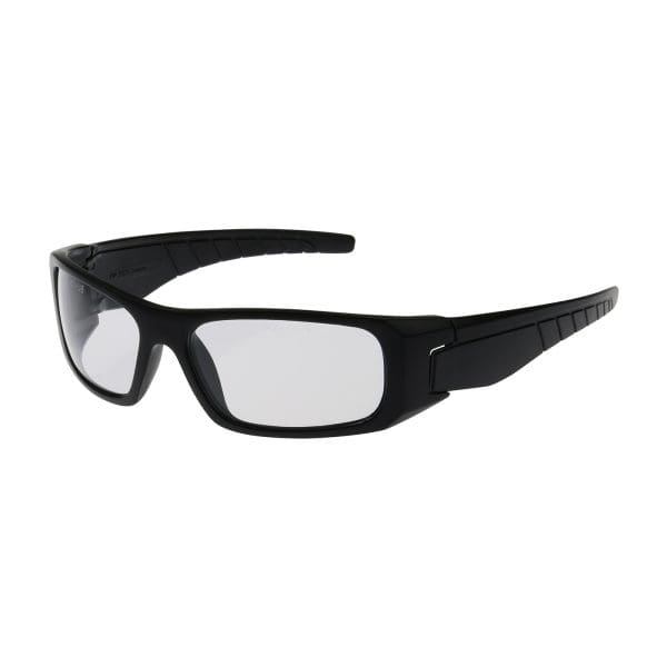 Full Frame Safety Glasses with Black Frame, Clear Lens and Anti-Scratch / Anti-Fog Coating