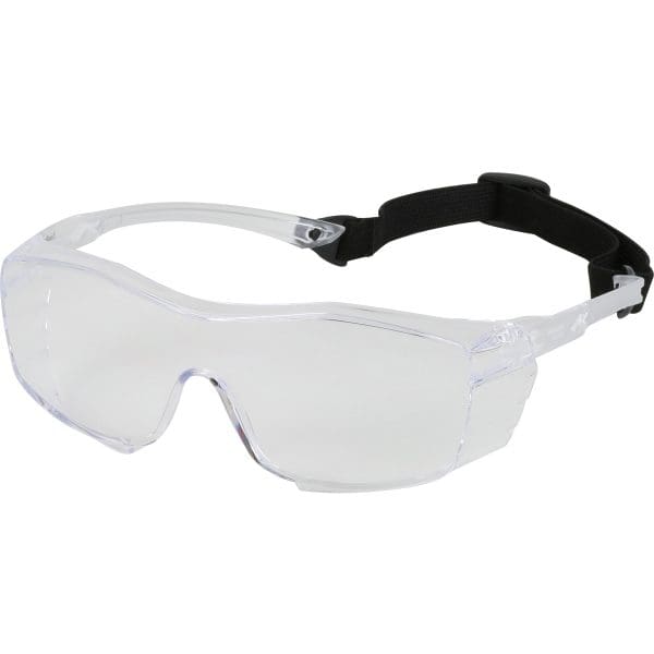 OTG  Safety Glasses with Headband, Clear Lens and Fogless® 3Sixty™ Coating