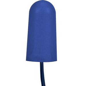Metal Detectable Polyurethane Foam Corded Ear Plugs - 32 NRR / SNR 38