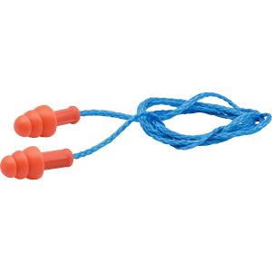 Reusable TPR Corded Ear Plugs - NRR 25