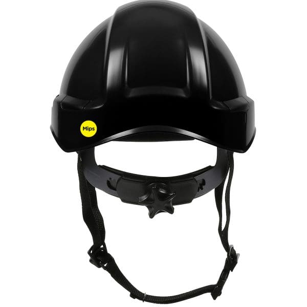 Industrial Climbing Helmet with Mips® Technology, Polycarbonate/ABS Shell, Hi-Density Foam Impact Liner, Nylon Suspension, Wheel Ratchet Adjustment and 4-Point Chin Strap - Image 5
