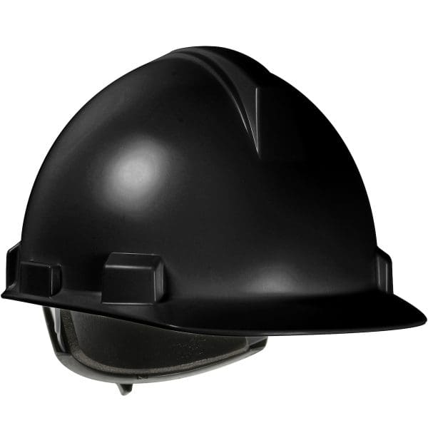 Cap Style Hard Hat with Polycarbonate / ABS Shell, 4-Point Textile Suspension and Wheel Ratchet Adjustment