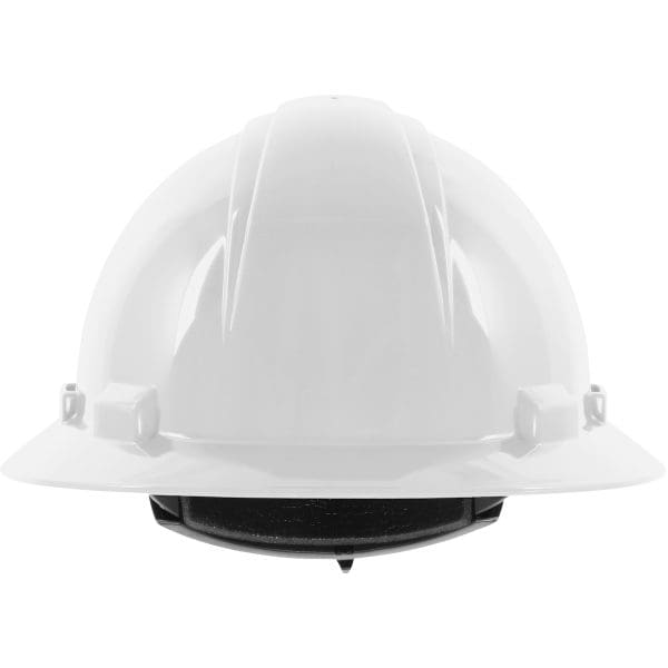 Type II Full Brim Hard Hat with HDPE Shell, 4-Point Textile Suspension and Wheel Ratchet Adjustment - Image 2