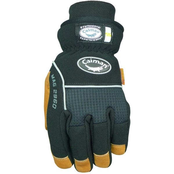 Multi-Activity Glove with Pig Grain Leather Padded Palm and Waterproof Back - Heatrac® Insulated - Image 2
