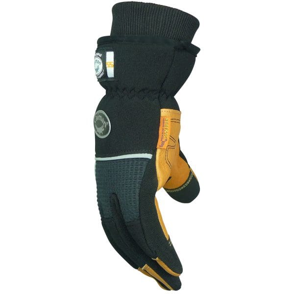 Multi-Activity Glove with Pig Grain Leather Padded Palm and Waterproof Back - Heatrac® Insulated - Image 5