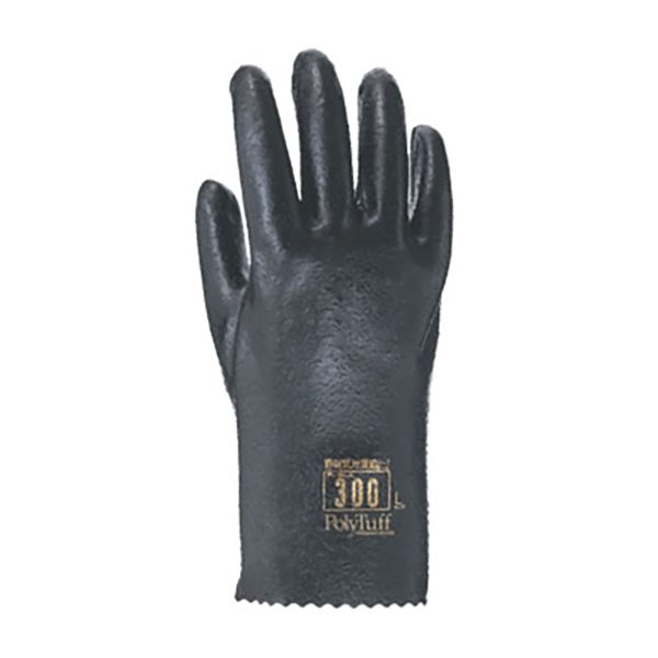 Polyurethane Electrostatic Dissipative (ESD) Solvent Glove with Cotton Lining - 10.25"
