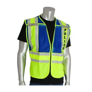 ANSI Type P Class 2 Public Safety Vest - POLICE Logo