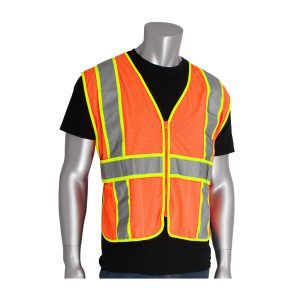 ANSI Type R Class 2 Expandable Two-Tone Mesh Vest