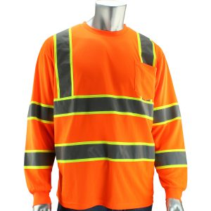 ANSI Type R Class 3 Two-Tone Long Sleeve T-Shirt