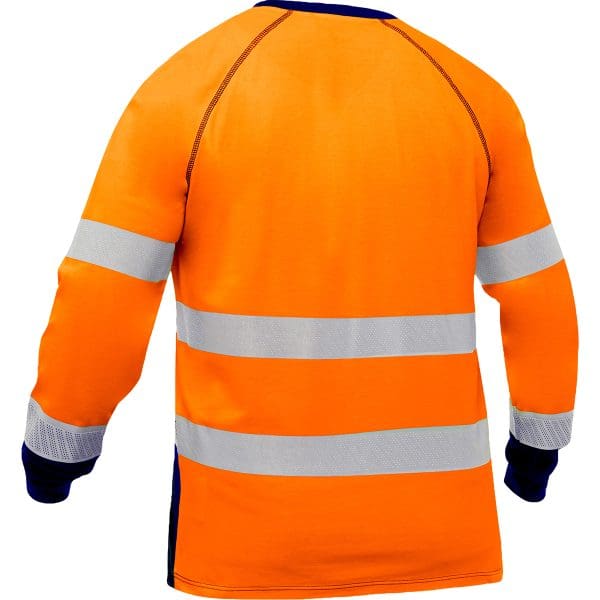 ANSI Type R Class 3 Long Sleeve Shirt with Navy Bottom - Image 2