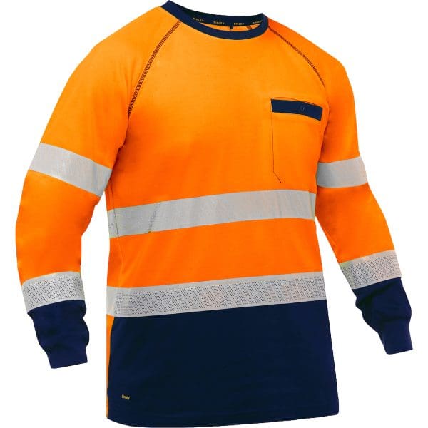 ANSI Type R Class 3 Long Sleeve Shirt with Navy Bottom