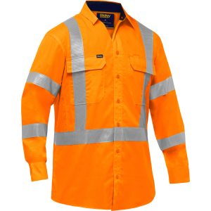 ANSI Type R Class 3 and CSA Z96 X-Back Long Sleeve Work Shirt with X-Airflow™
