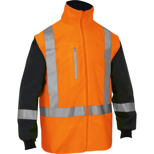 5-in-1 Class 3 Ripstop Jacket with Zip-Out Class 2 Inner Jacket - Image 3