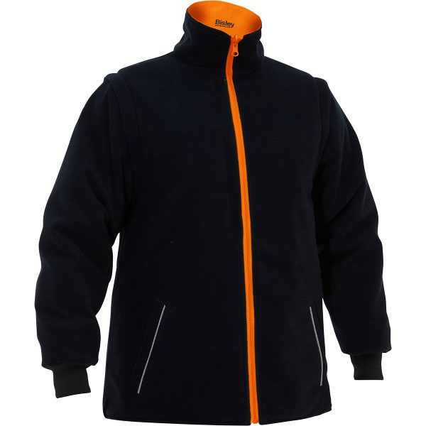 ANSI Type R Class 3 Women's 5-in-1 Jacket with Navy Bottom - Image 7