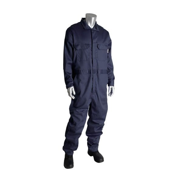 AR/FR Dual Certified Coverall with Zipper Closure - 9.2 Cal/cm2