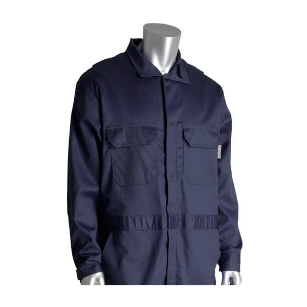 AR/FR Dual Certified Coverall with Zipper Closure - 9.2 Cal/cm2 - Image 2