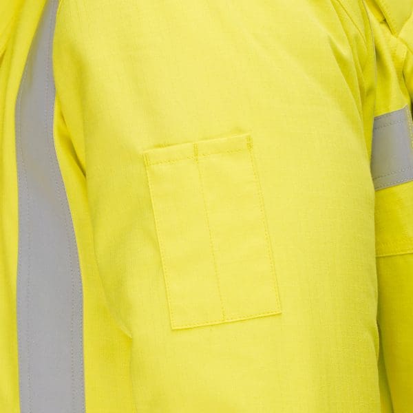AR/FR Ripstop Insulated Parka with Navy Bottom - Industrial Wash Durable - Image 8