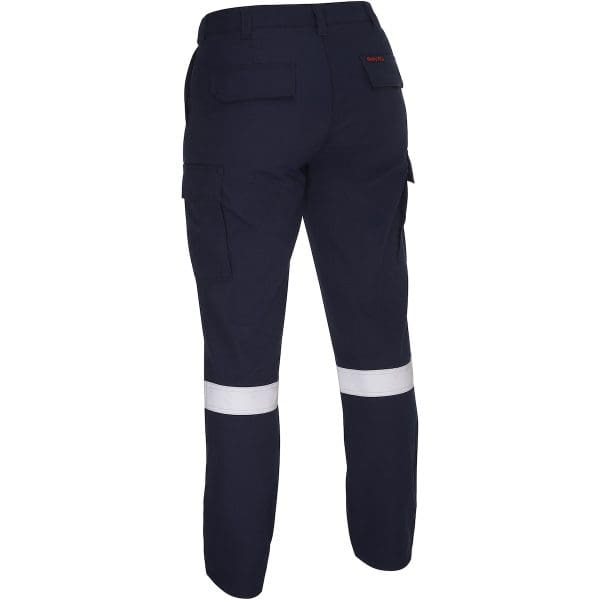 AR/FR Women's Ripstop Industrial Taped Cargo Pant - Industrial Wash Durable - Image 2