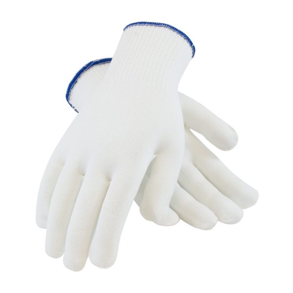 Light Weight Seamless Knit Stretch Polyester Clean Environment  Glove - Silicone-Free - Image 2