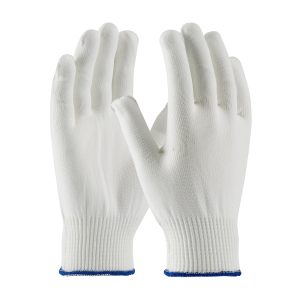 Light Weight Seamless Knit Stretch Polyester Clean Environment  Glove - Silicone-Free