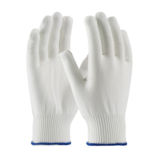 Light Weight Seamless Knit Stretch Polyester Clean Environment  Glove - Silicone-Free