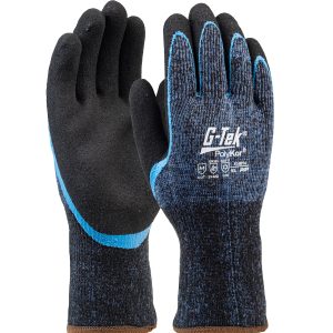 Seamless Knit Single-Layer PolyKor®/ Acrylic Blend Glove with Double-Dip Latex MicroSurface Grip on Palm & Fingers