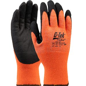 Seamless Knit Single-Layer PolyKor® / Acrylic Blend Glove with Nitrile Foam Grip on Palm & Fingers – Touchscreen Compatible