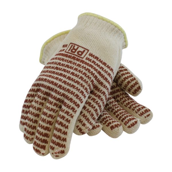 Double-Layered Cotton Seamless Knit Hot Mill Glove with Double-Sided EverGrip™ Nitrile Coating - 24 oz - Image 2