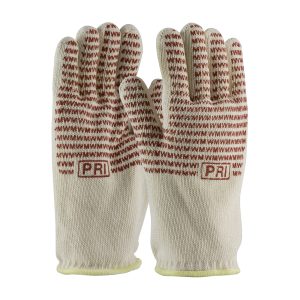 Double-Layered Cotton Seamless Knit Hot Mill Glove with Double-Sided EverGrip™ Nitrile Coating - 32 oz